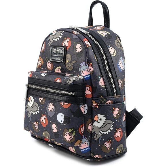 🆕Loungefly Womens Harry Potter Characters Print Double Strap Shoulder Bag - Picture 8 of 10